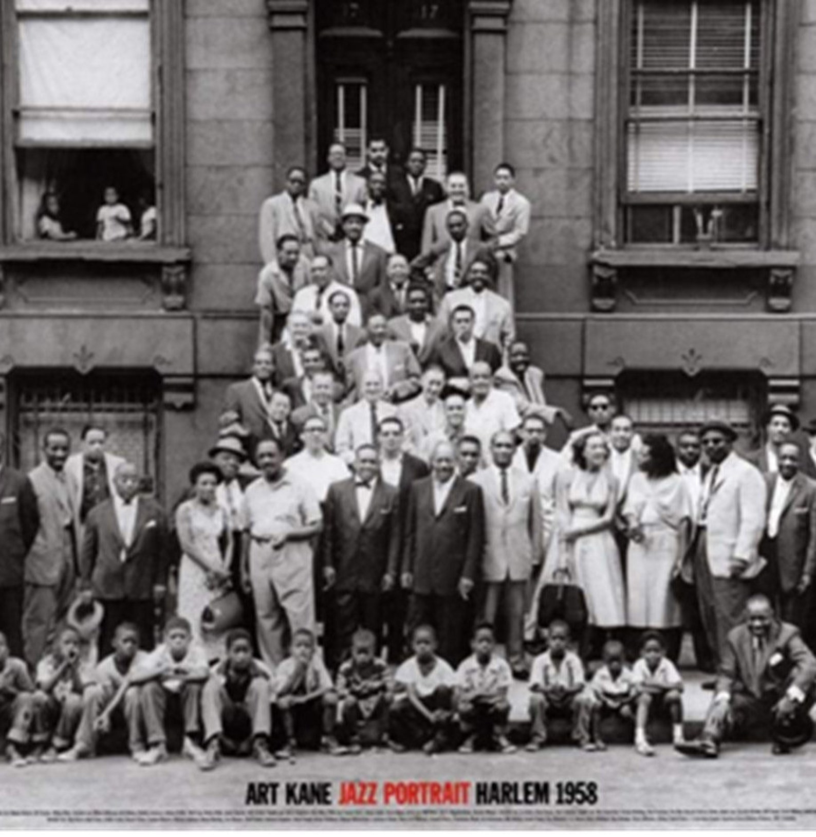 A Great Day in Harlem Jazz Portrait Harlem New York 1958 Etsy