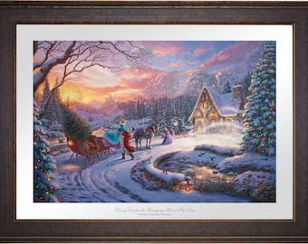 Thomas Kinkade St. Nicholas Circle -lighted and Musical -flaw - Etsy