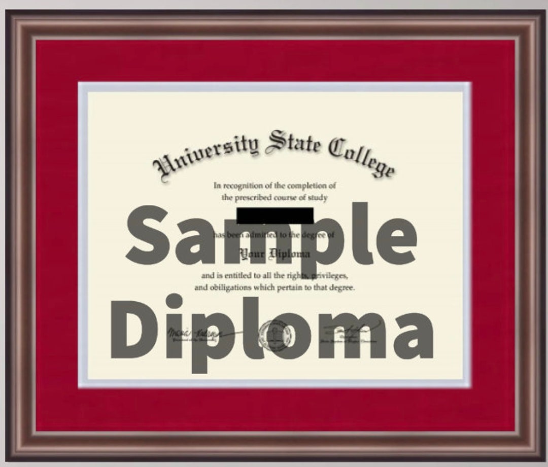 Fordham University Diploma Frame - Etsy