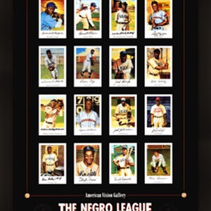 Negro League Baseball Legends Framed