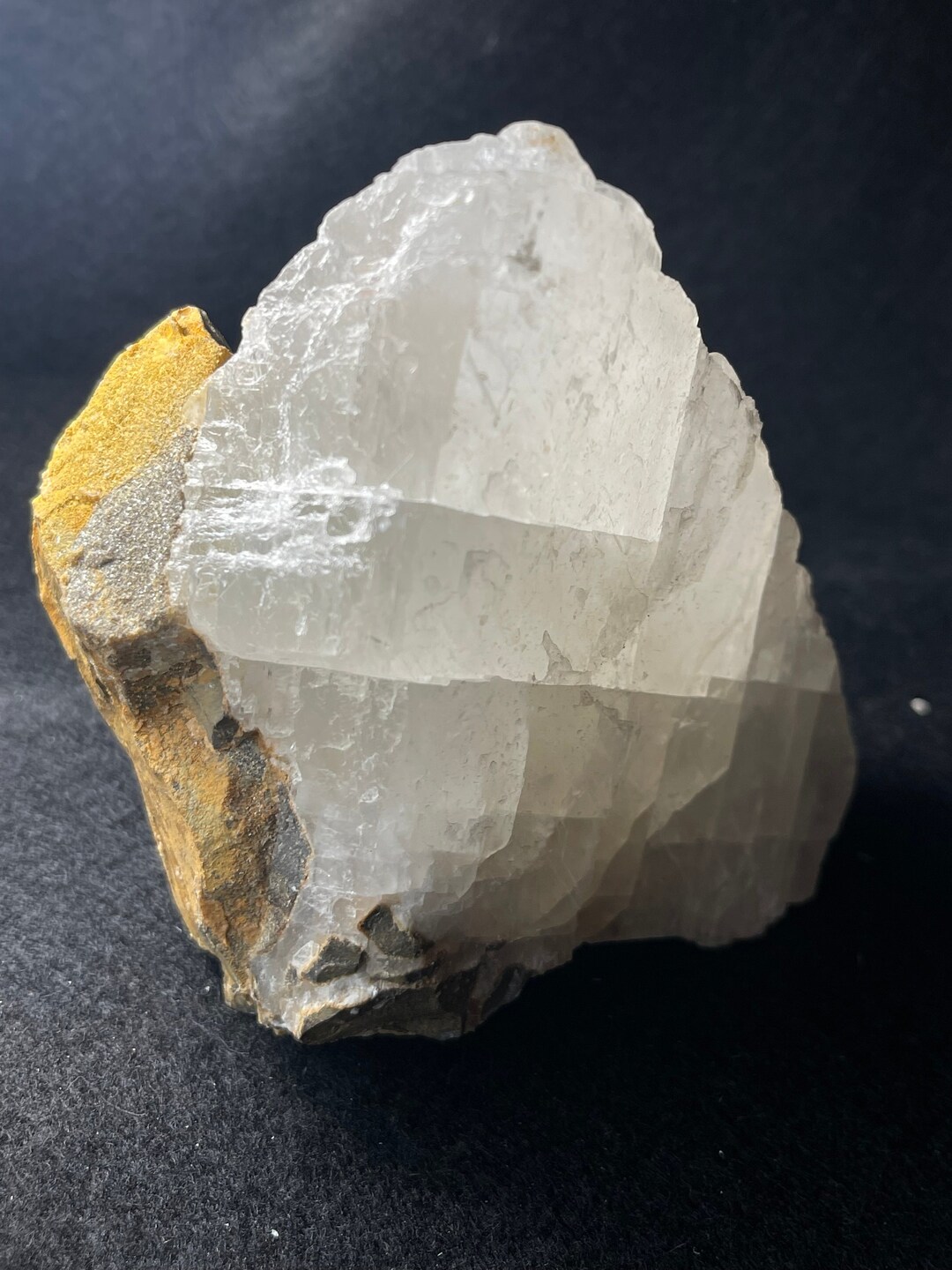 Calcite on Matrix Crystal Specimen Self Standing Collector Mineral - Etsy