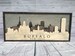 Rustic Buffalo, New York 3d Skyline (Wood) 