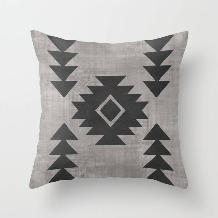 Boho Pillow Tribal Pattern Throw Pillow Aztec Cushion