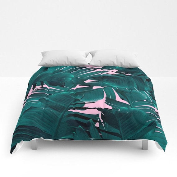 Green Duvet Cover Full Queen King Duvet Coastal Bedroom Etsy