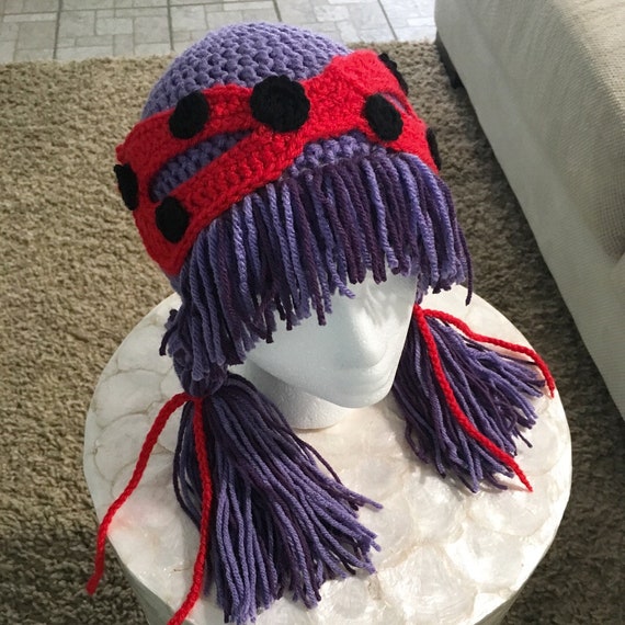 crochet ladybug hat