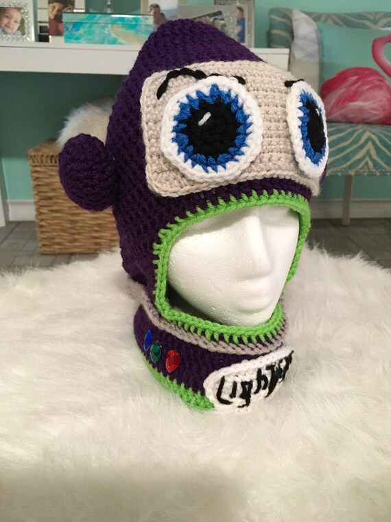 buzz lightyear crochet hat