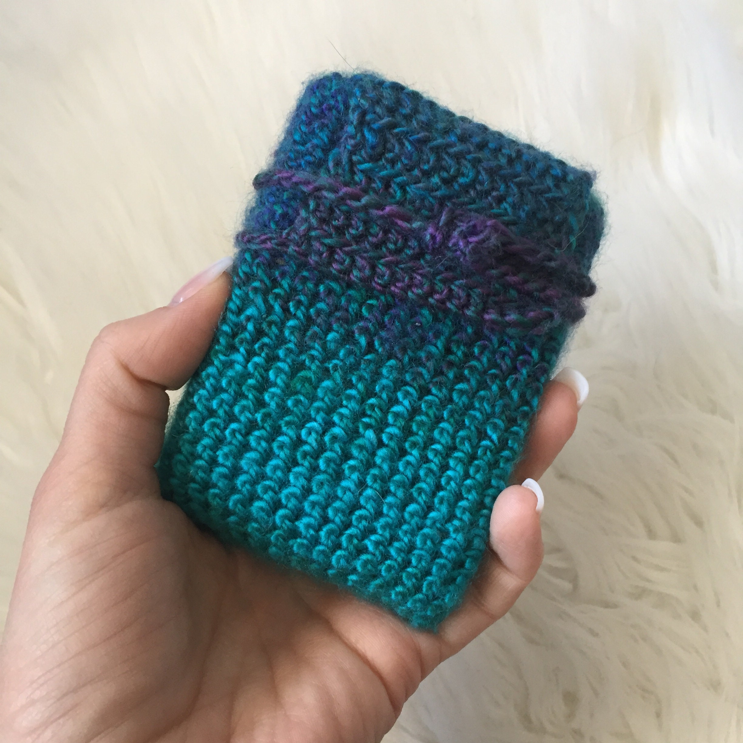 crochet tarot bag