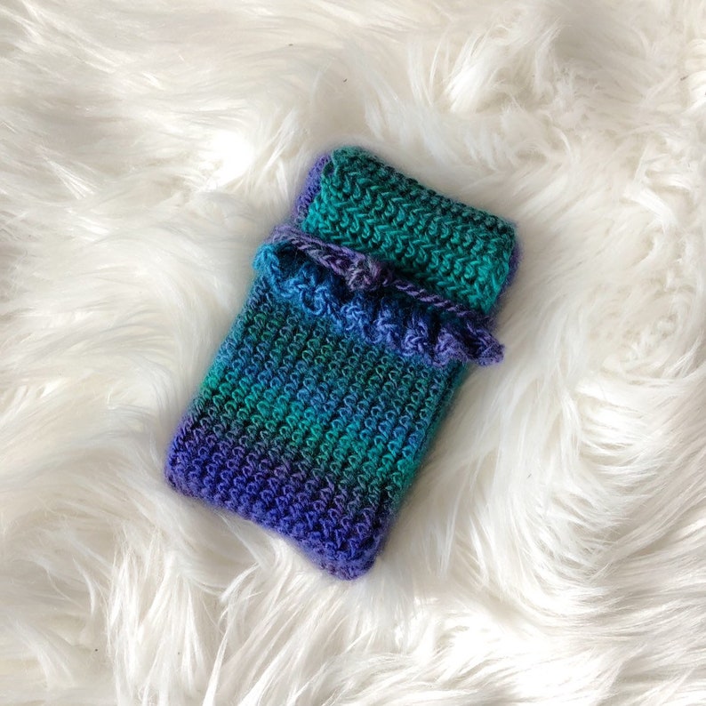 crochet tarot bag