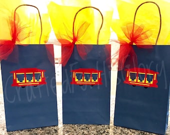 Daniel Tiger Birthday Party Favor Gift Bags - Set of 3