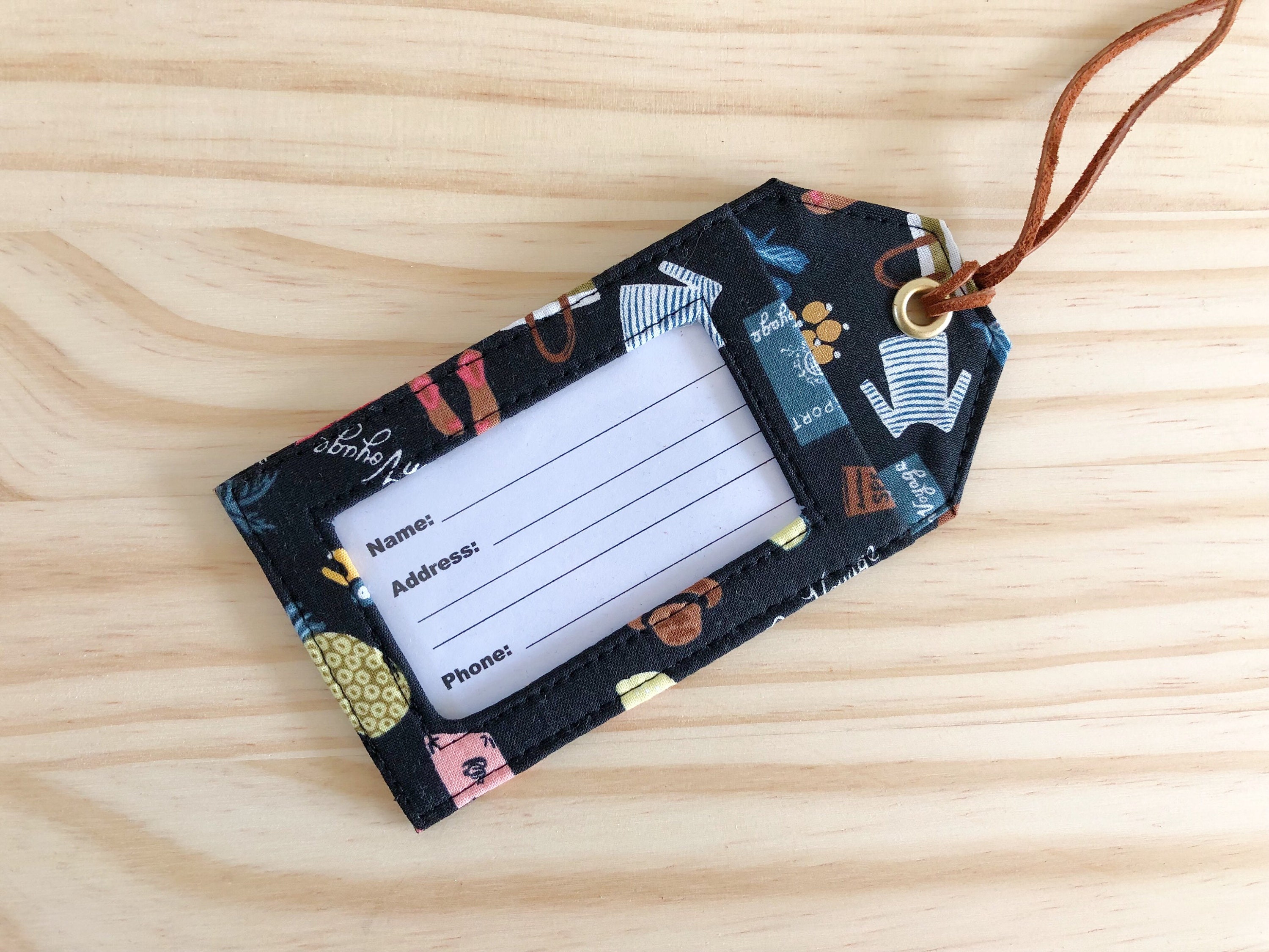 Rifle Paper Co Luggage Tag Travel Gift for Women Gift Card Etsy