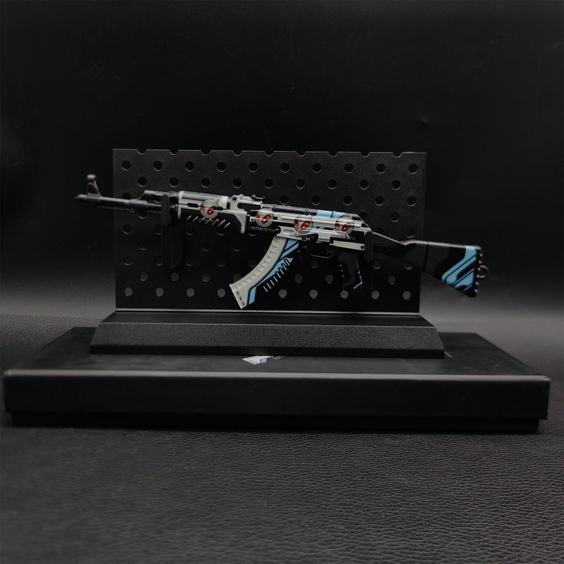CSGO AK47 Vulcan Skin Small Size Replica Vulcan AK47 1/6 Scale Metal ...