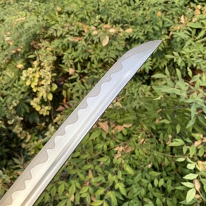 Handgefertigt Drachen Tsuba Katana Skyrim Oblivion Klassische Klinge Schwert Akavir Krieger Katana Für die Sammlung Bild 10