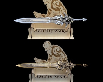 Handmade Blade Of Olympus 1:3 Sword Metal Replica Game Blade Of Olympus 30CM/11.8" For Display Gamer Gift