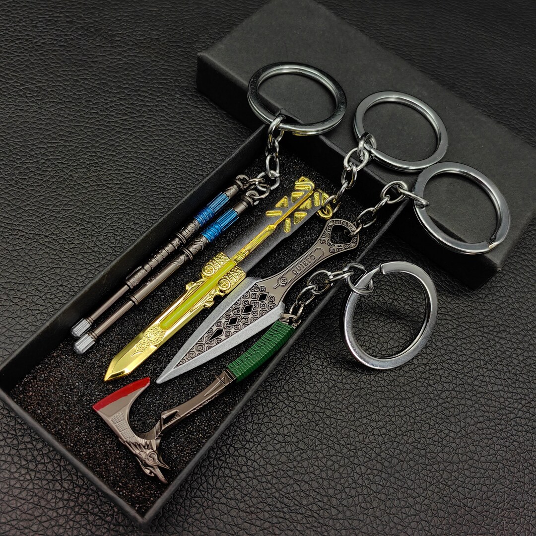 Mini Lifeline Drum Sticks Keychain Bloodhound Raven's Bite Heirloom