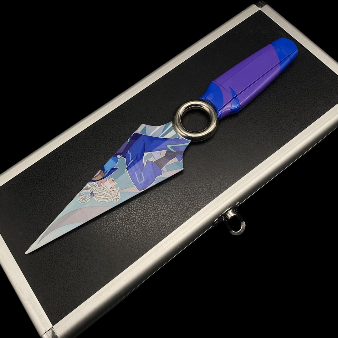 Valorant Jett ナイフ Kunai Go Volume 1 ナイフ ハンドメイド メタル
