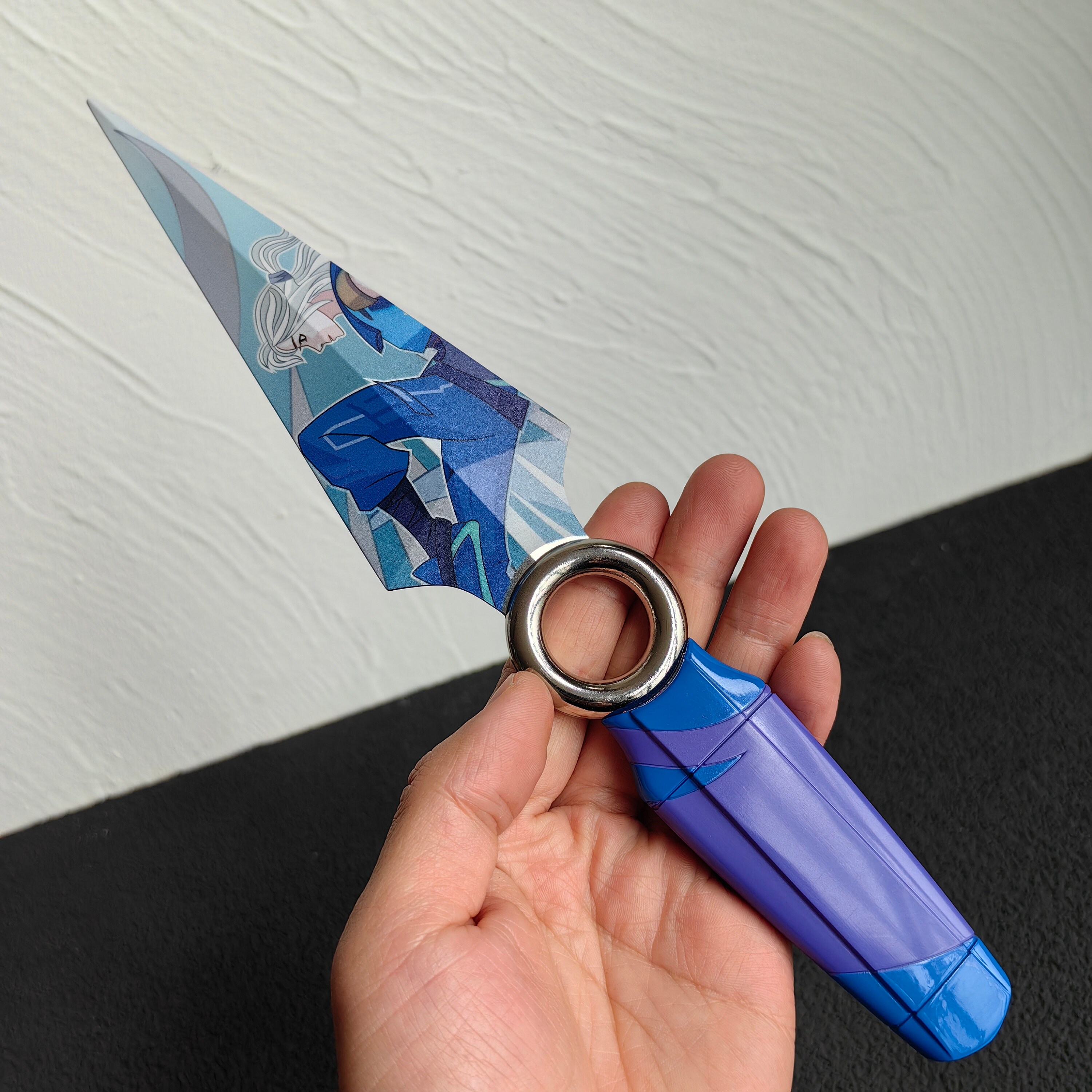 Valorant Jett ナイフ Kunai Go Volume 1 ナイフ ハンドメイド メタル