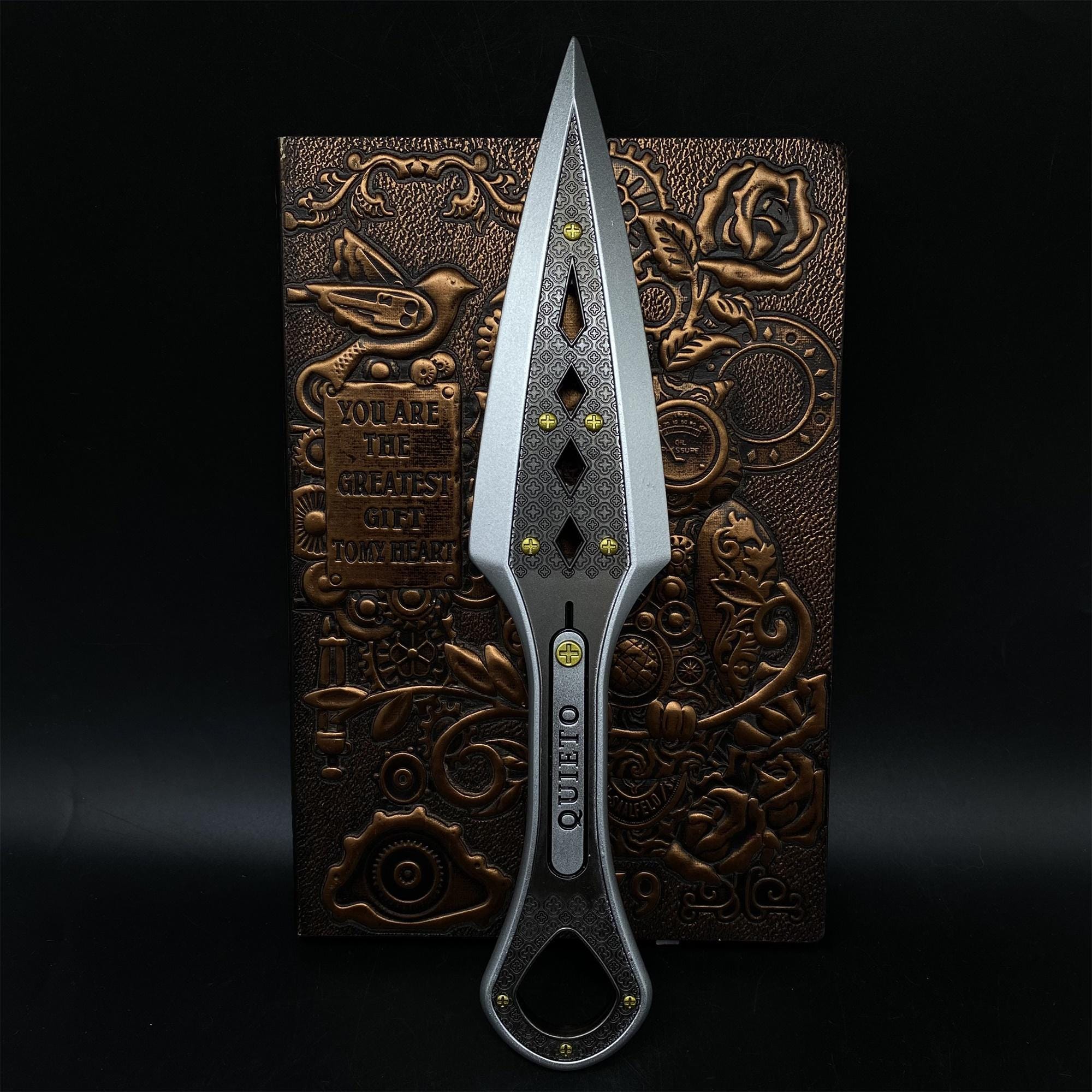 金属製 1:1 Apex Legends レイス 家宝 IRL レイス クナイ ナイフ