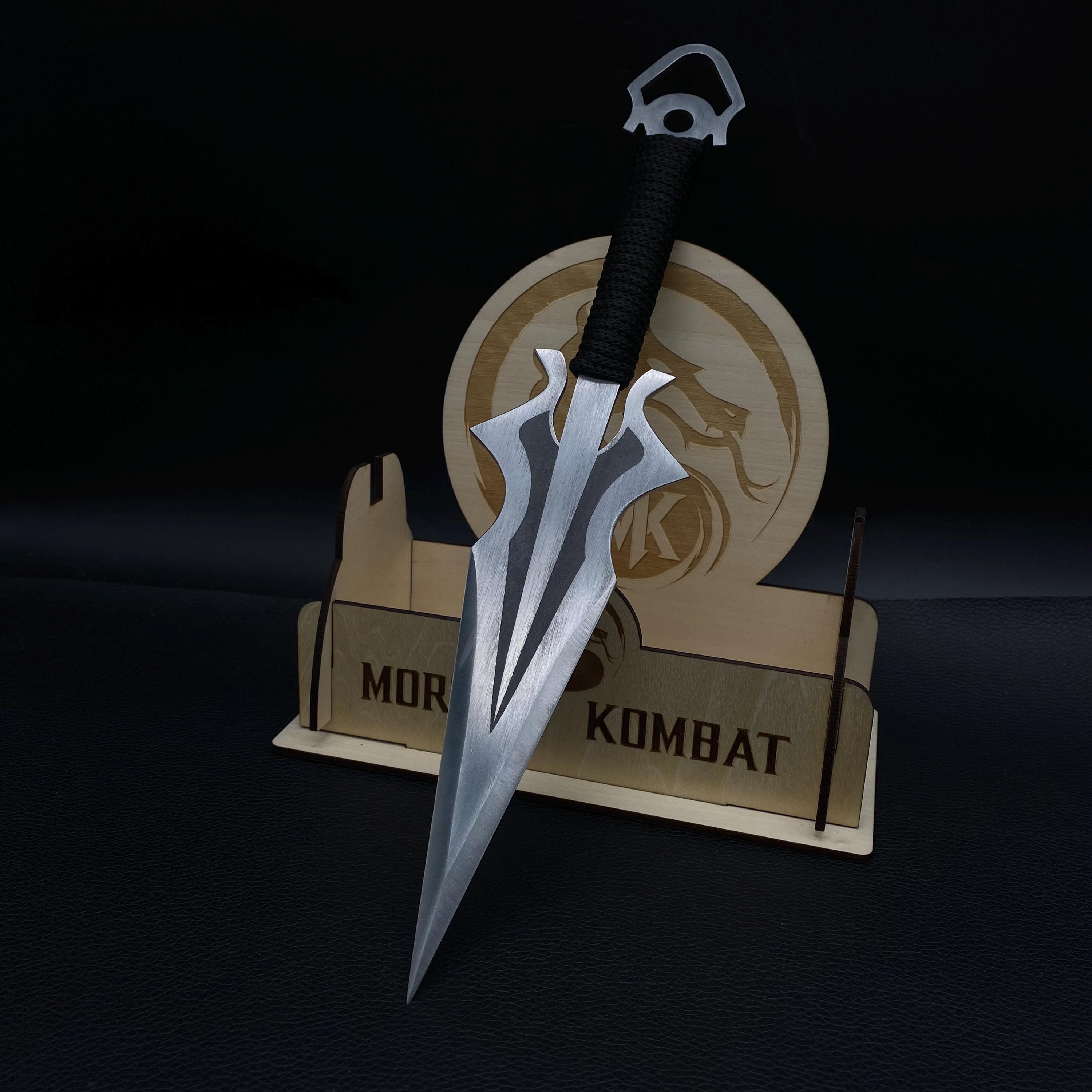 Hand-forged Steel Scorpion Kunai MK Scorpion Kunai Knife MK