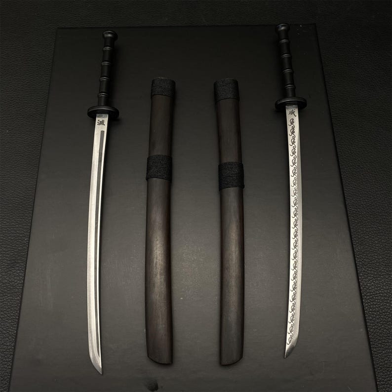 Samurai Katana Hand-forged Ninja Sword Mini Japanese Sword Samurai ...