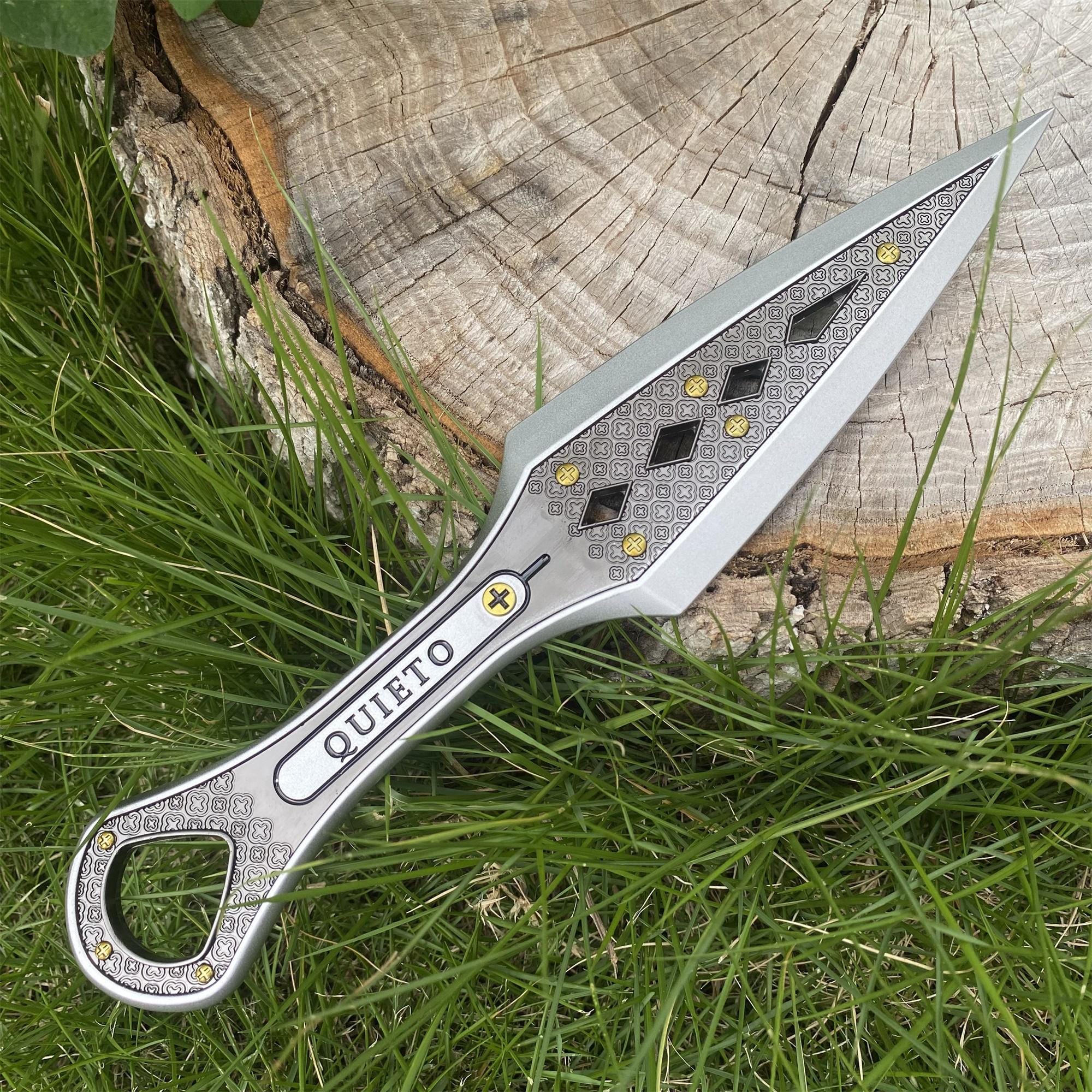 金属製 1:1 Apex Legends レイス 家宝 IRL レイス クナイ ナイフ