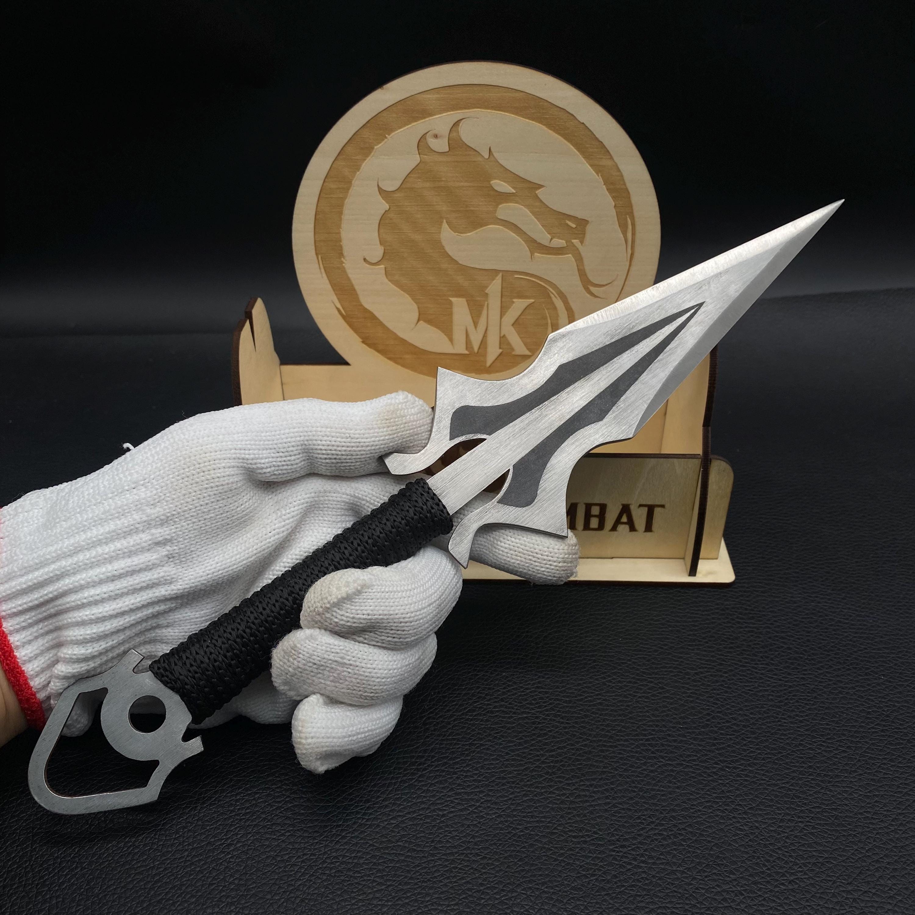 Hand-forged Steel Scorpion Kunai MK Scorpion Kunai Knife MK