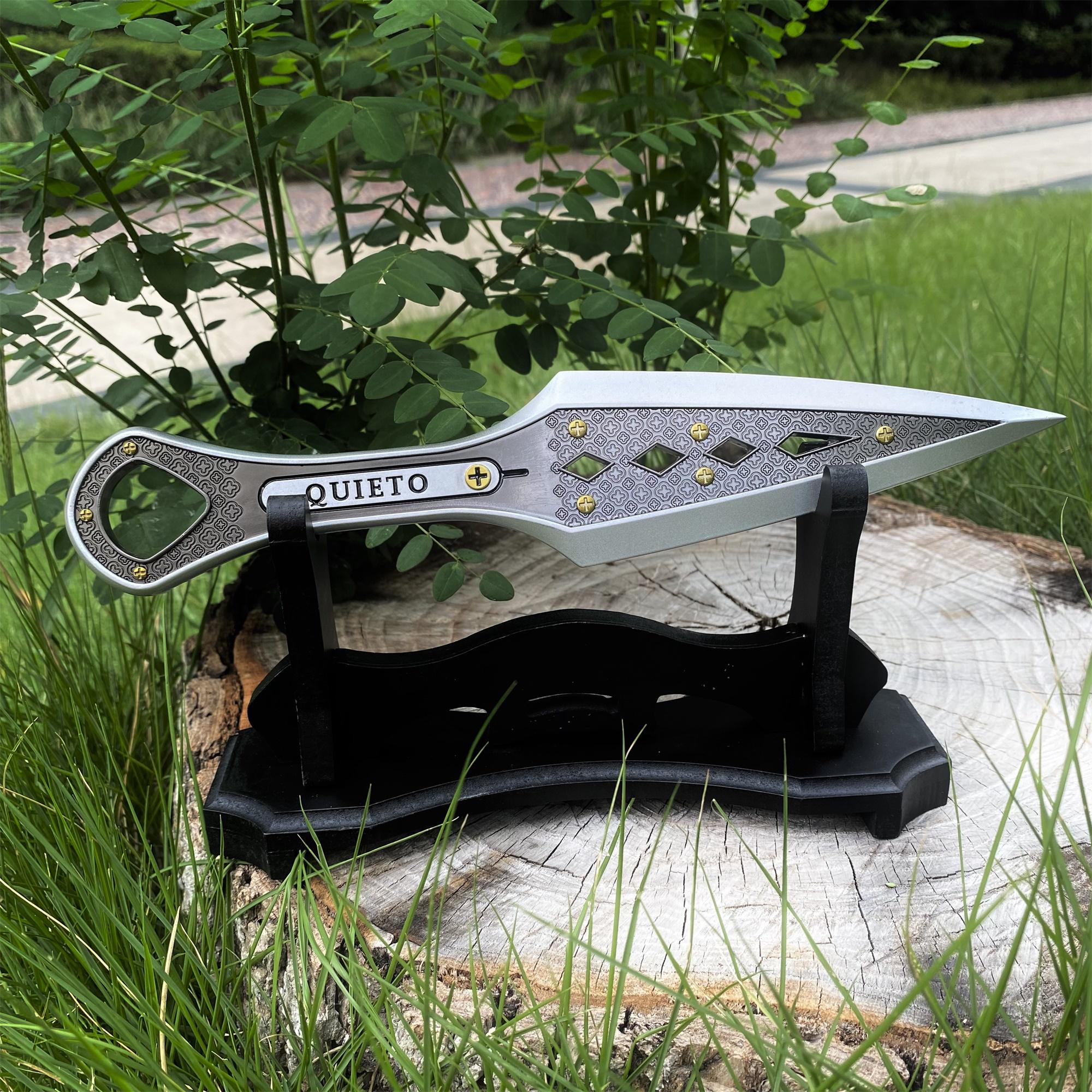 金属製 1:1 Apex Legends レイス 家宝 IRL レイス クナイ ナイフ