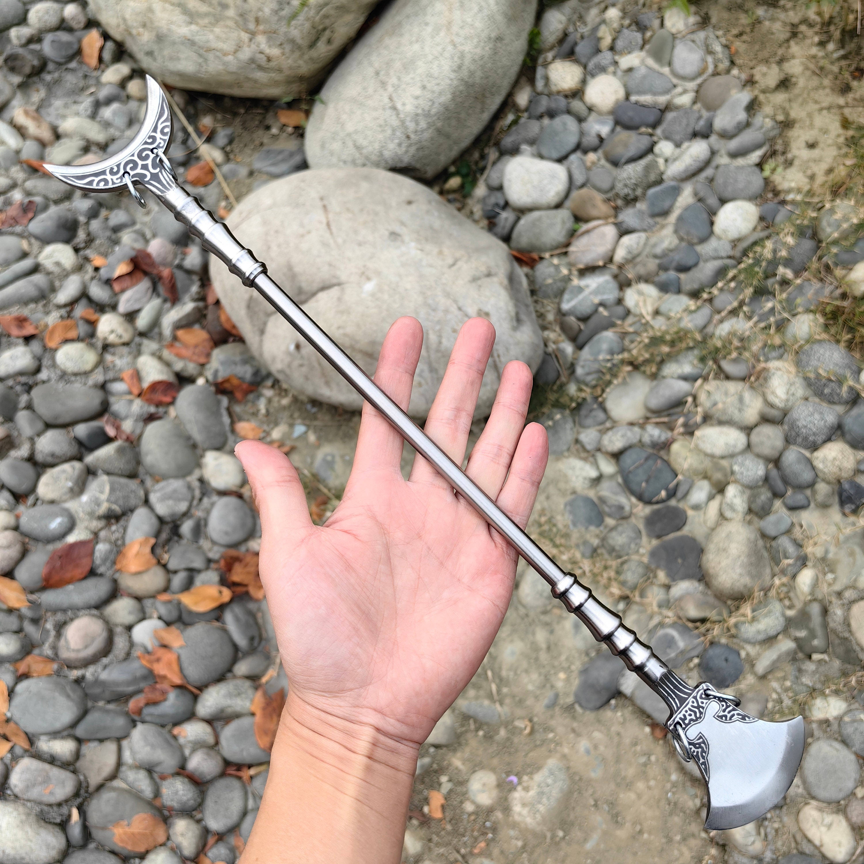 Tang Monk Staff Monkey King Bar Wukong Golden Cudgel Pig Bajie Rake Sha Wujing