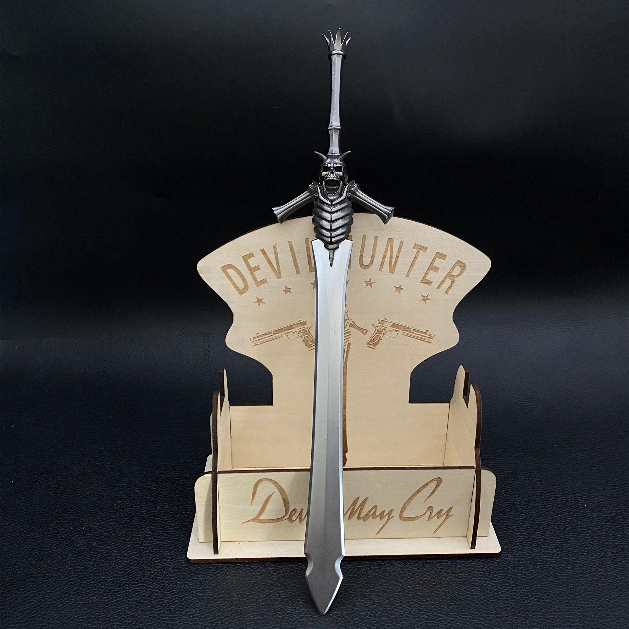 Hand-painted DMC Dante Rebellion Sword Miniature Dante Skull Sword