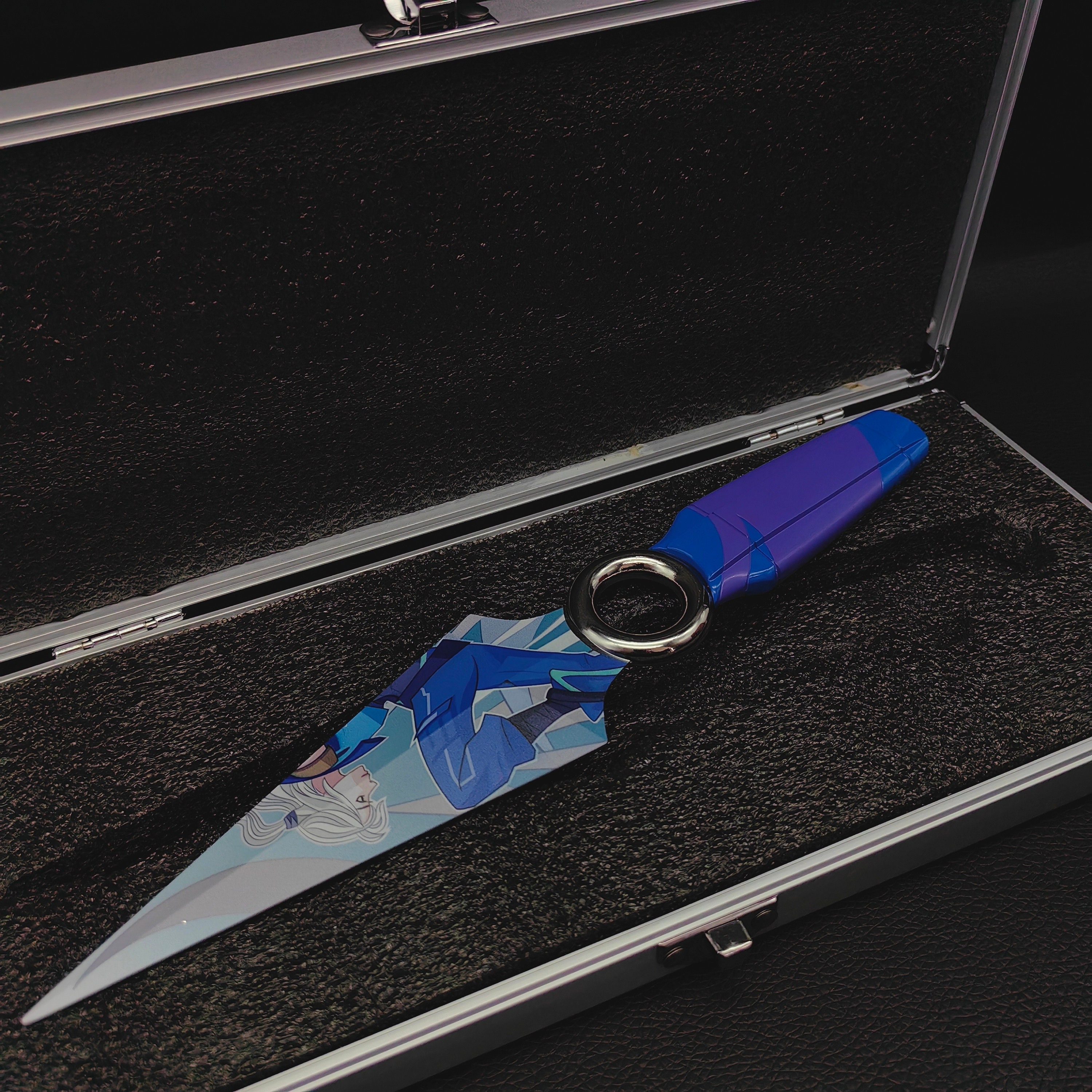Valorant Jett ナイフ Kunai Go Volume 1 ナイフ ハンドメイド メタル