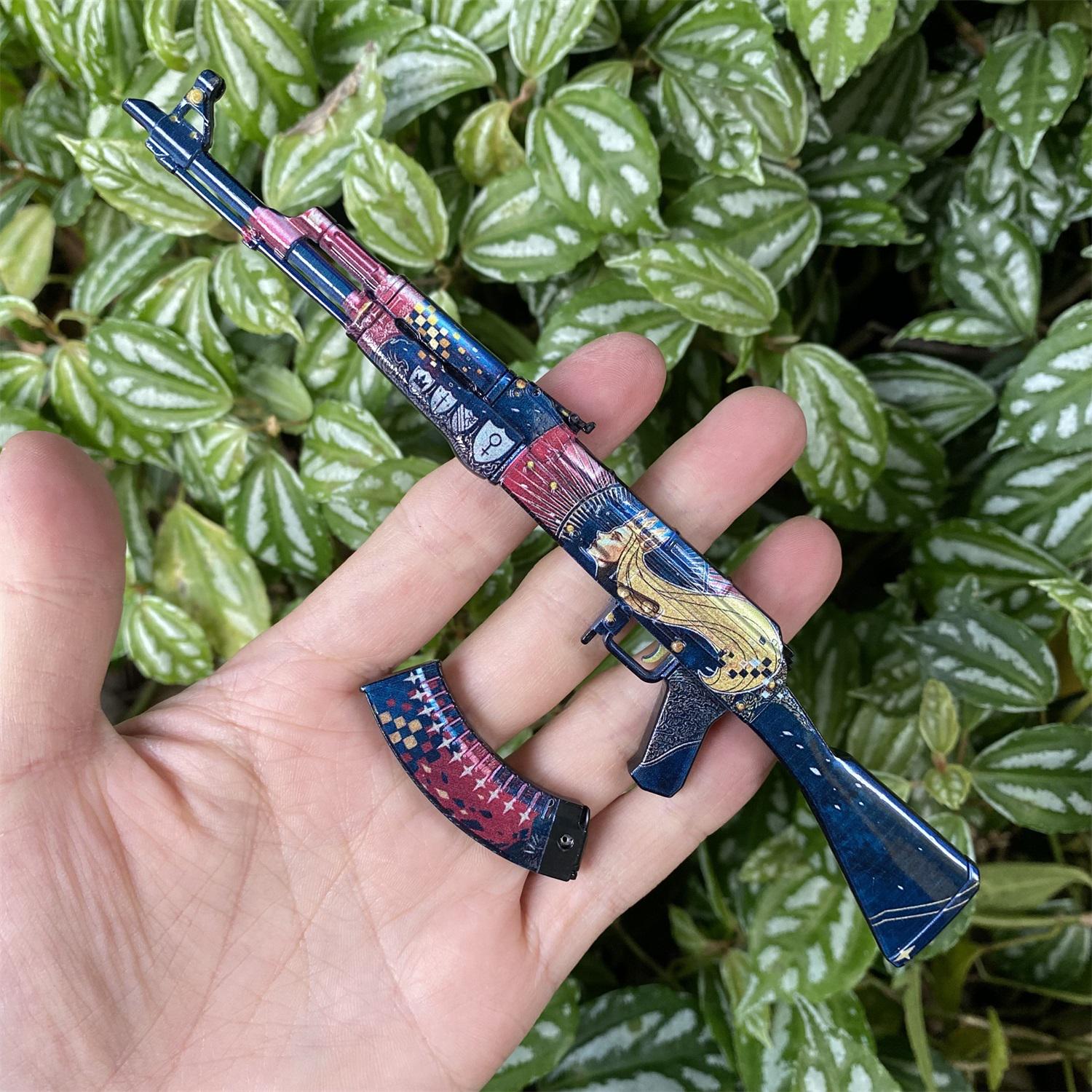 CSGO AK47 the Empress Mini Scale Tiny Gun Metal Craft for