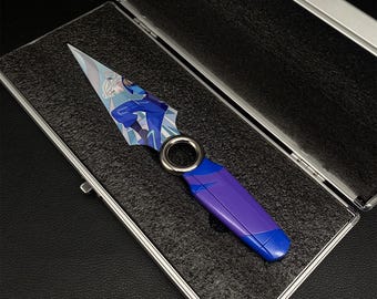 Valorant Jett ナイフ Kunai Go Volume 1 ナイフ ハンドメイド メタル