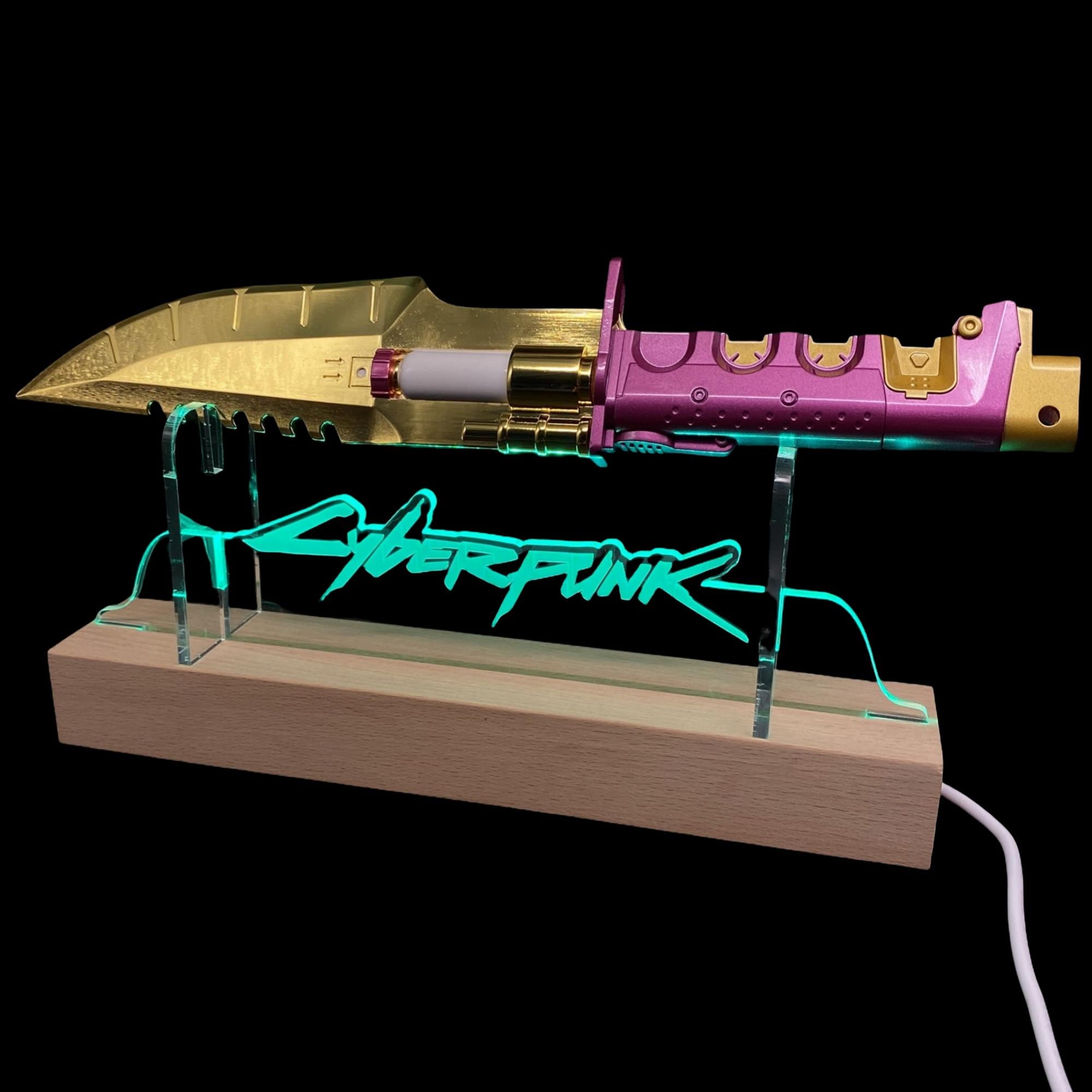 サイバーパンク ヘッドハンター ダガー：手作り合金製コスプレ小道具