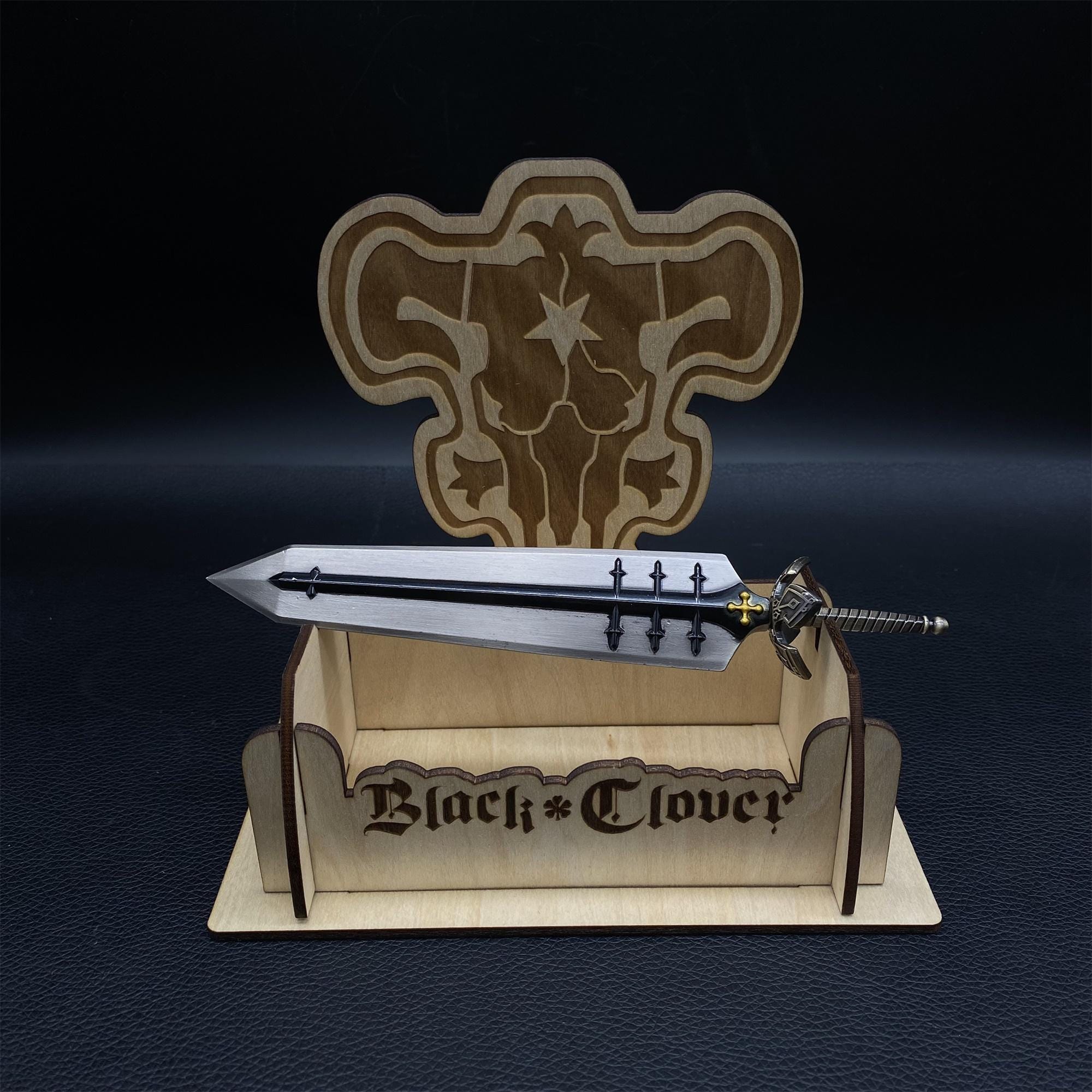Handmade Demon-Dweller Sword Metal Replica Anti-Magic Sword 1/6 Scale Collectible 18CM/7.1" Game Room Decor