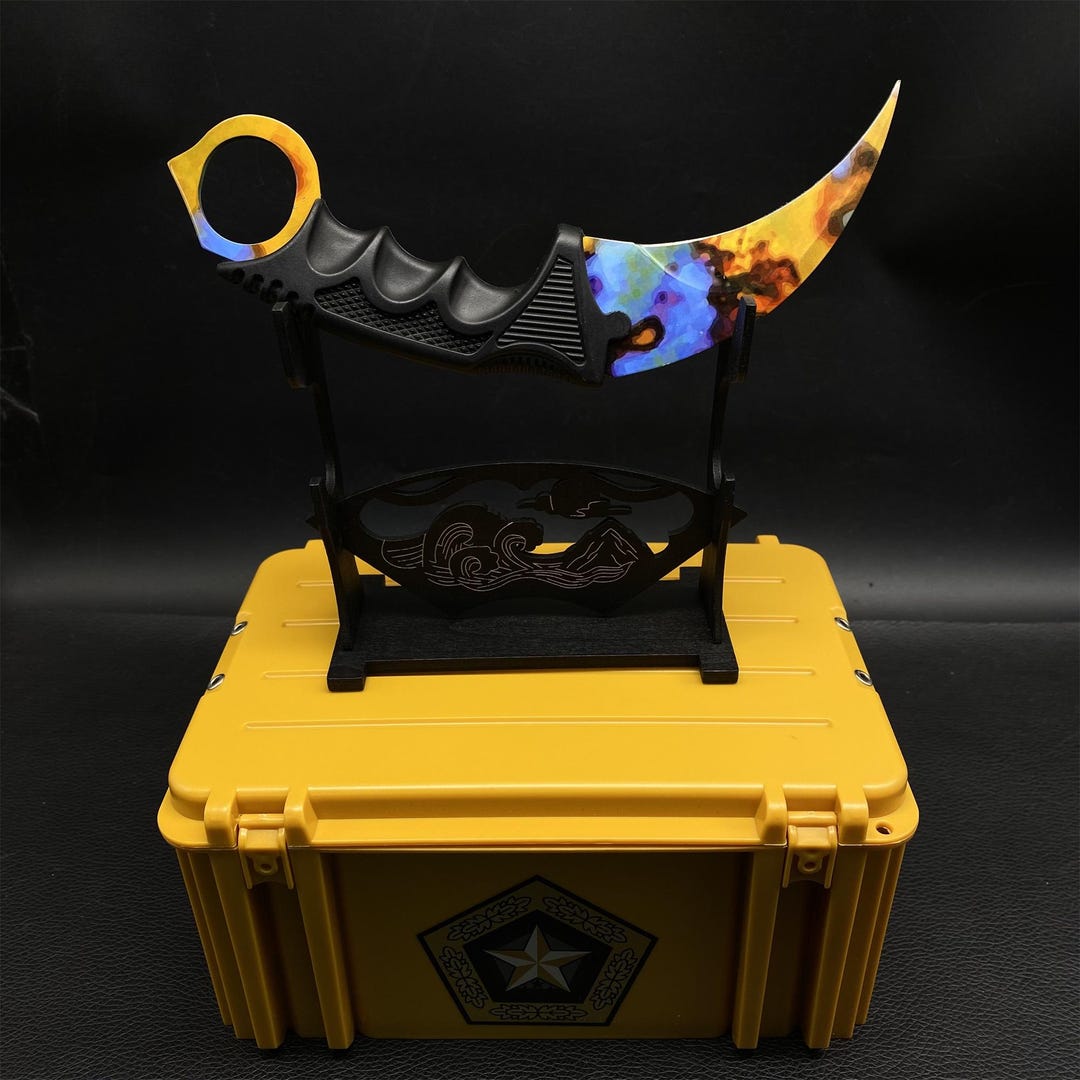 CSGO Case Hardened Gamma Box Case Hardened Karambit Trainer Cool Game ...