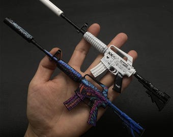 CSGO M4A1-S printstreamminiatuur: metalen replica schaal 1/5