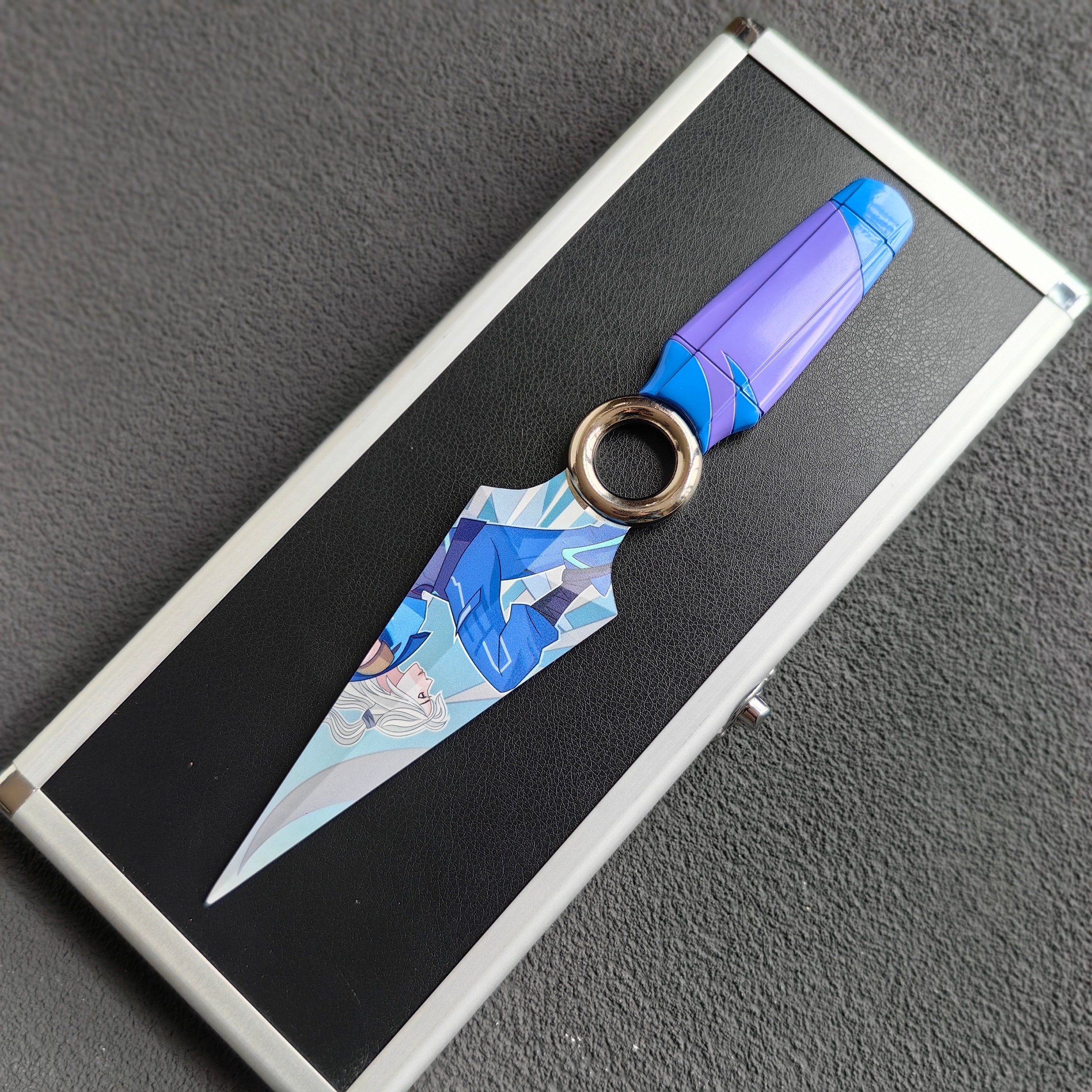 Valorant Jett ナイフ Kunai Go Volume 1 ナイフ ハンドメイド メタル