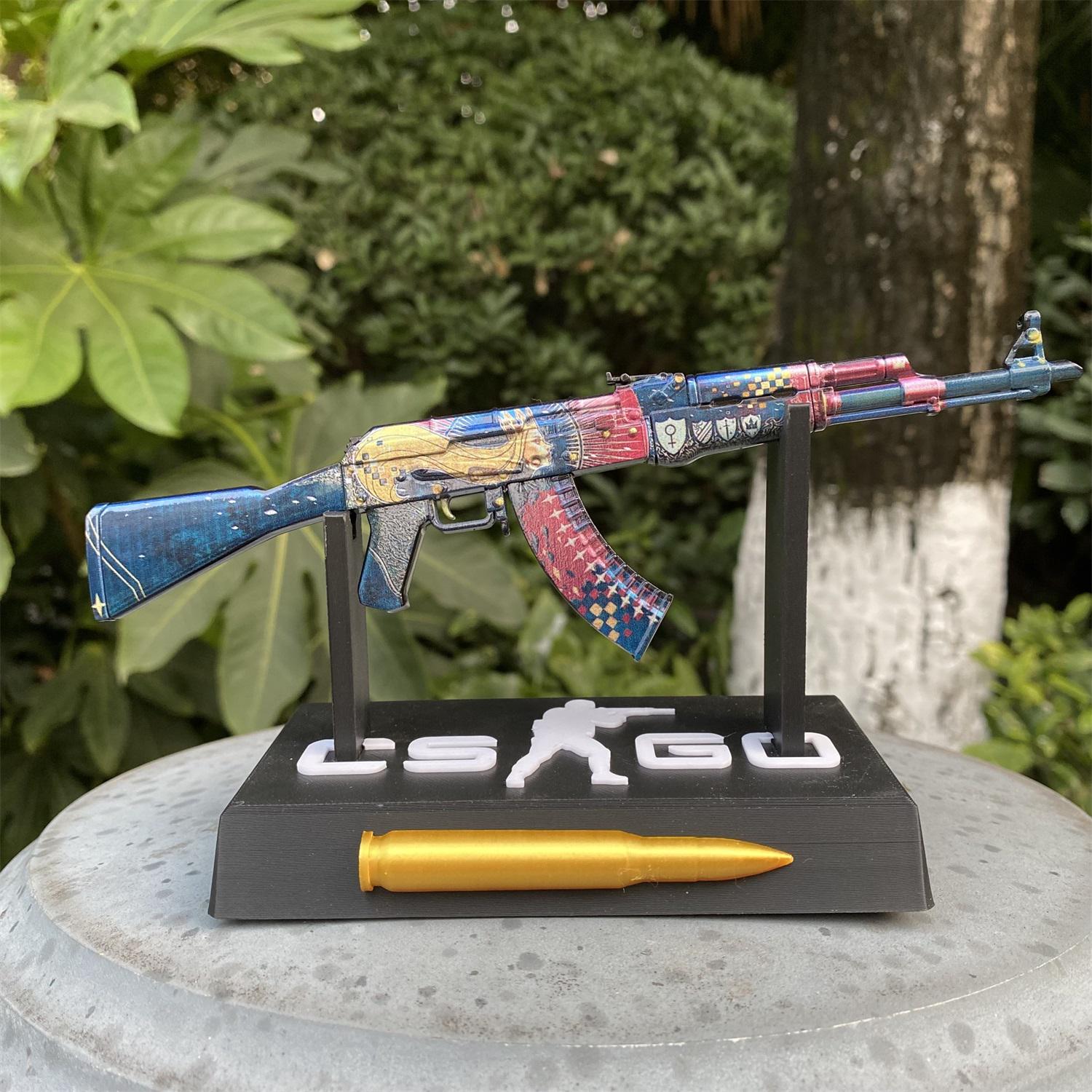 CSGO AK47 the Empress Mini Scale Tiny Gun Metal Craft for