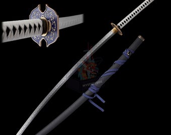 130 CM/51" IRL Vergil's Yamato Tachi Klassisches Spiel Katana Mangan Stahl Version