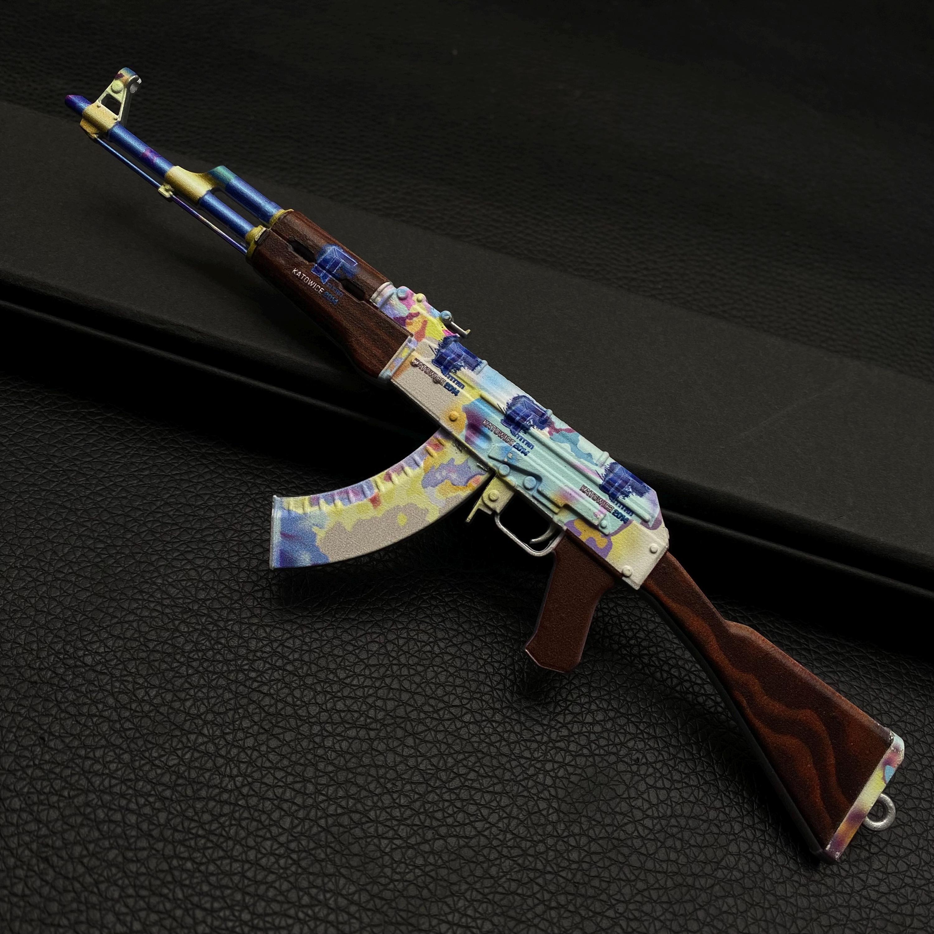 Miniature CSGO AK47 Replica: Case Hardened Metal Alloy Toy - Etsy