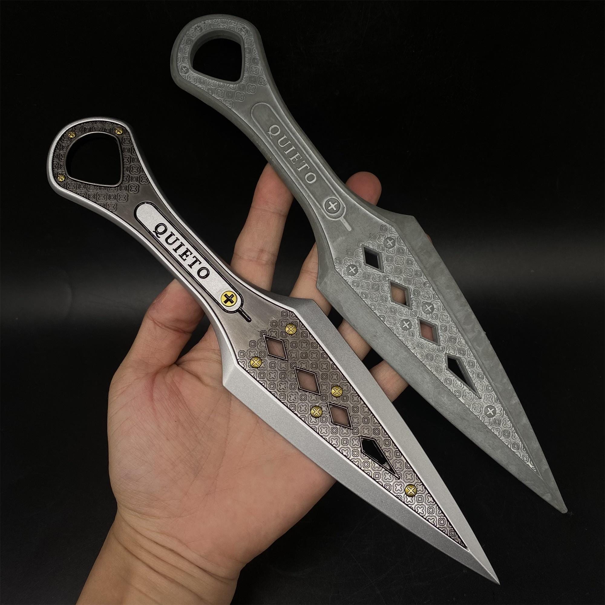 金属製 1:1 Apex Legends レイス 家宝 IRL レイス クナイ ナイフ