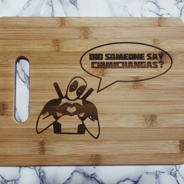 Tagliere Deadpool, tagliere supereroi, regalo per papà, regalo per fidanzato, amante dei supereroi