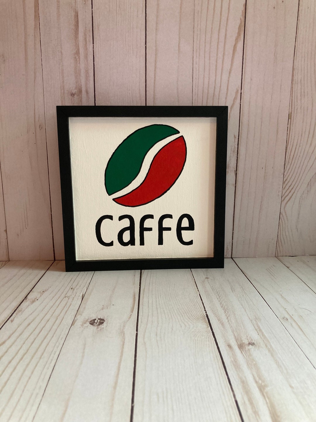 Caffe Italian Coffee Sign Home Decor Kitchen Decor Etsy UK