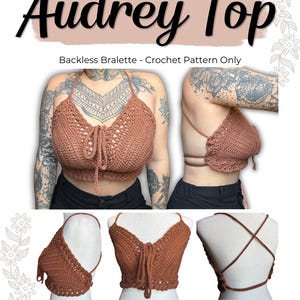 The Audrey Top - Crochet Pattern Only