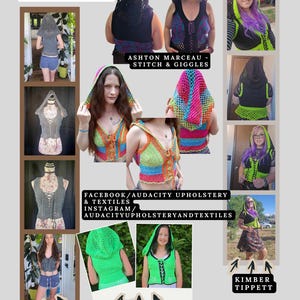Genisis Hoodie Top Crochet Pattern image 4