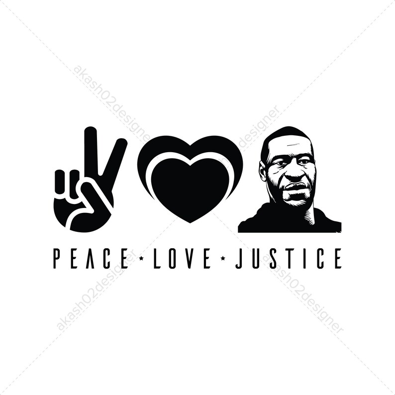 Free Free 223 Peace Love Justice Svg Free SVG PNG EPS DXF File