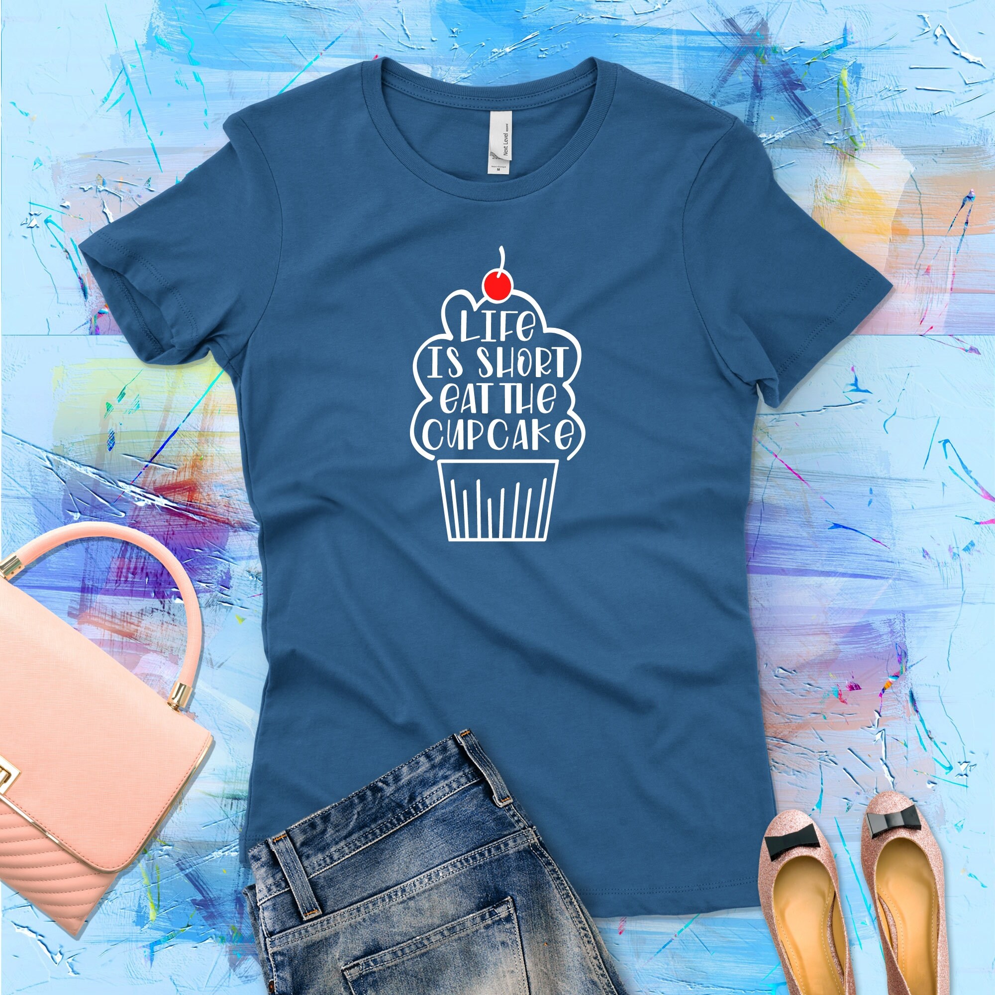 Customize Women's Boyfriend TShirt Mockup. Build your own Etsy