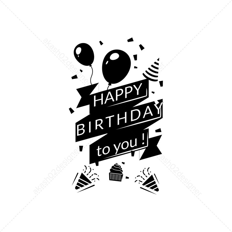 Download 9 Happy birthday svg pack png jpeg AI EPS vector bundle | Etsy