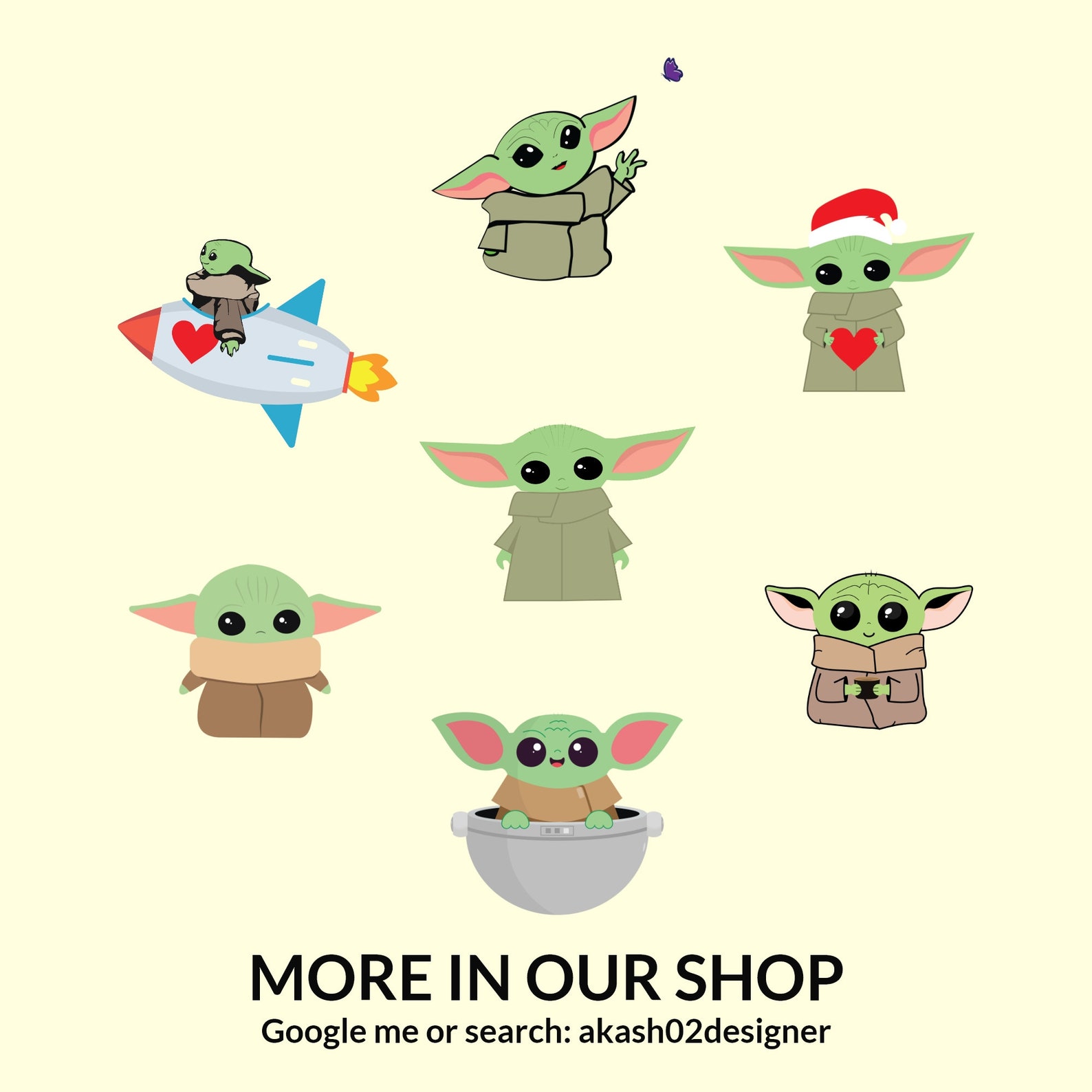 Free Free 50 Baby Yoda Svg Etsy SVG PNG EPS DXF File