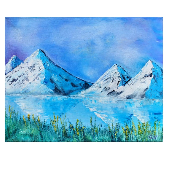 風景 山頂 絵画 美品 sakai 富士山 雪山 風景画 日本画 絵画 油彩 油絵 美