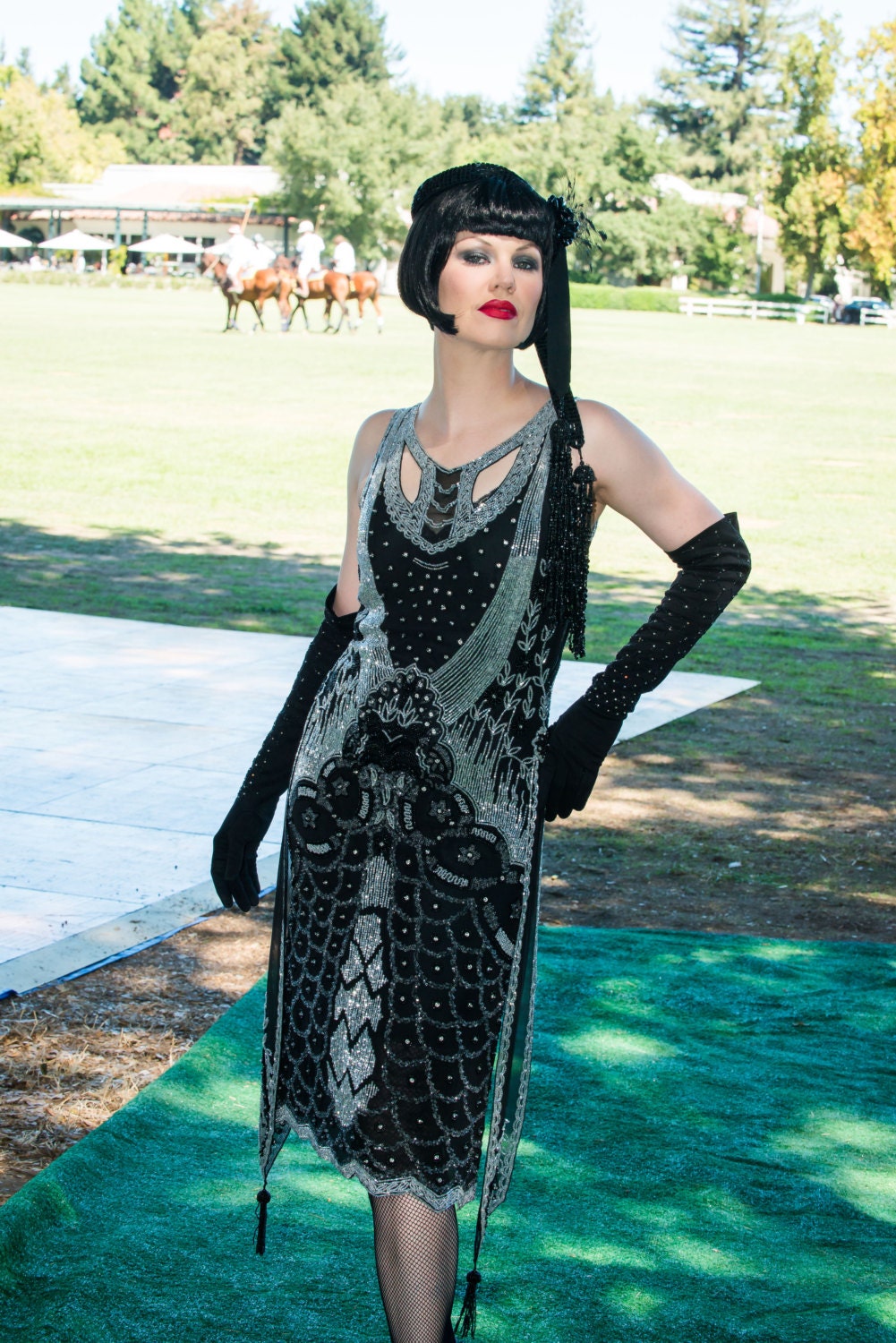 Downton Abbey Inspired Dresses 1920s Style Edwardian Dress AT vintagedancer.com